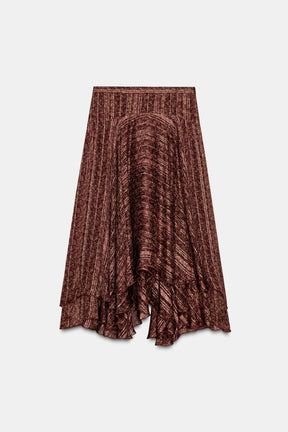 Printed Long Skirt
