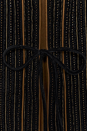 Velvet Quilted Waistcoat - Image 8