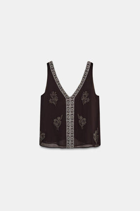 Embroidered Limited Edition Top