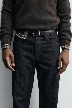 Reversible Leather Belt