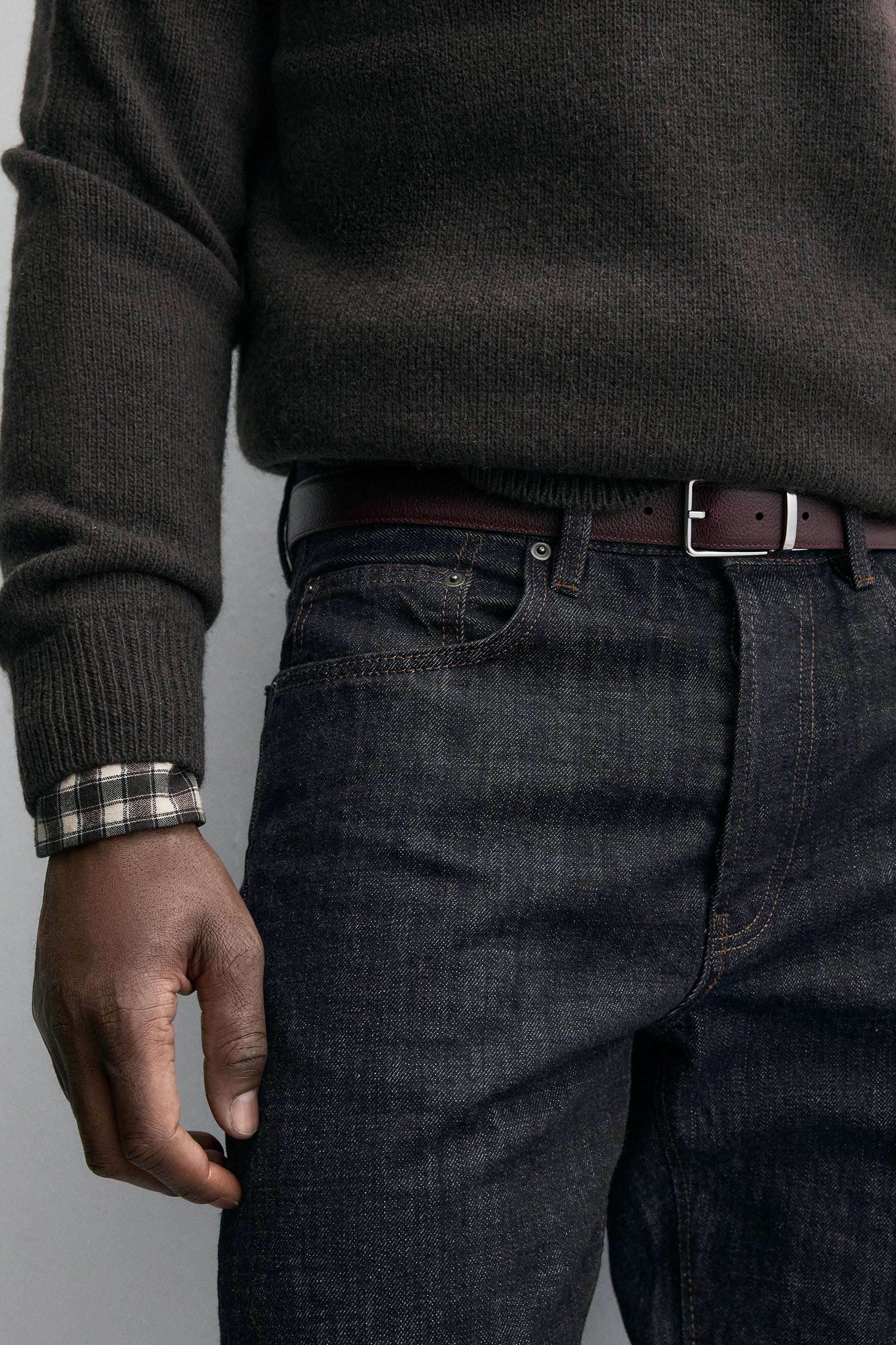 Reversible Leather Belt