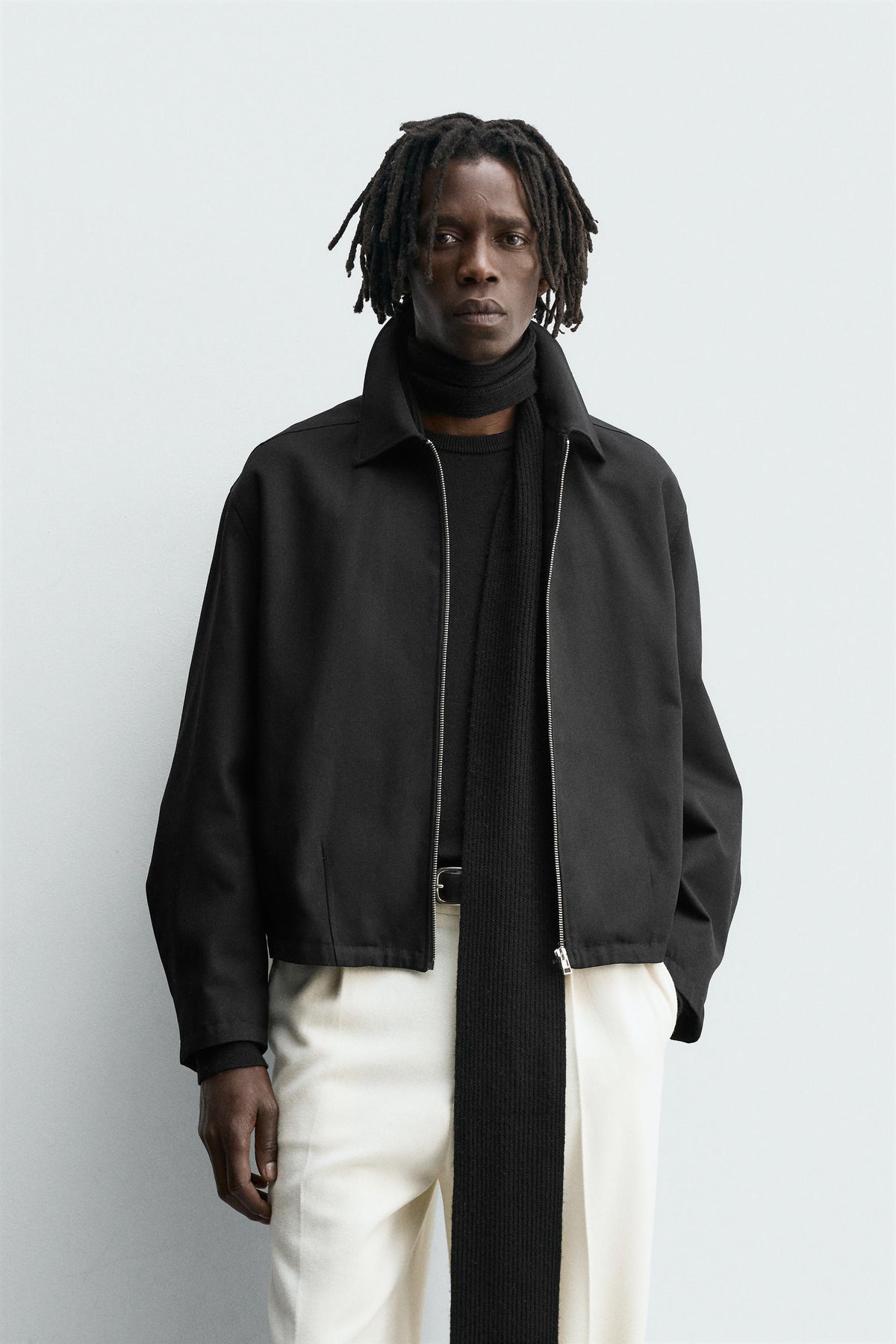 TEXTURED ZIP-UP JACKET - Image 2