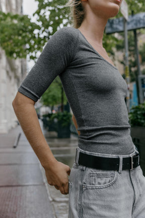 Rib Raglan T-Shirt