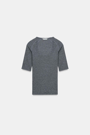 Rib Raglan T-Shirt