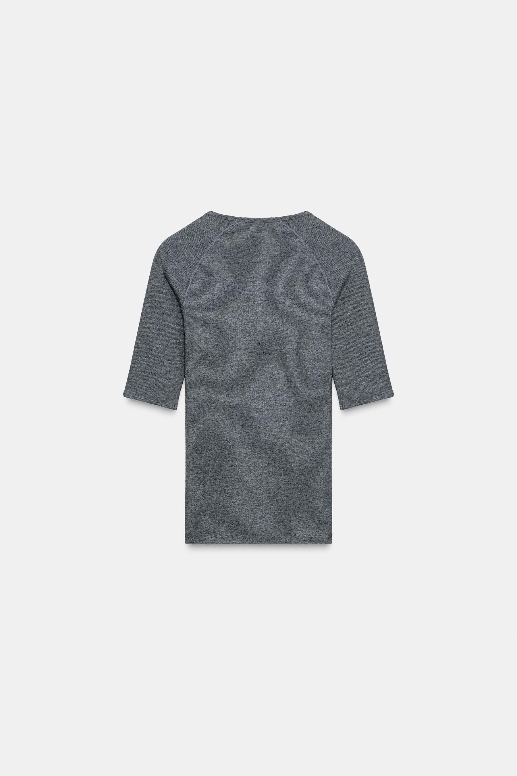 Rib Raglan T-Shirt