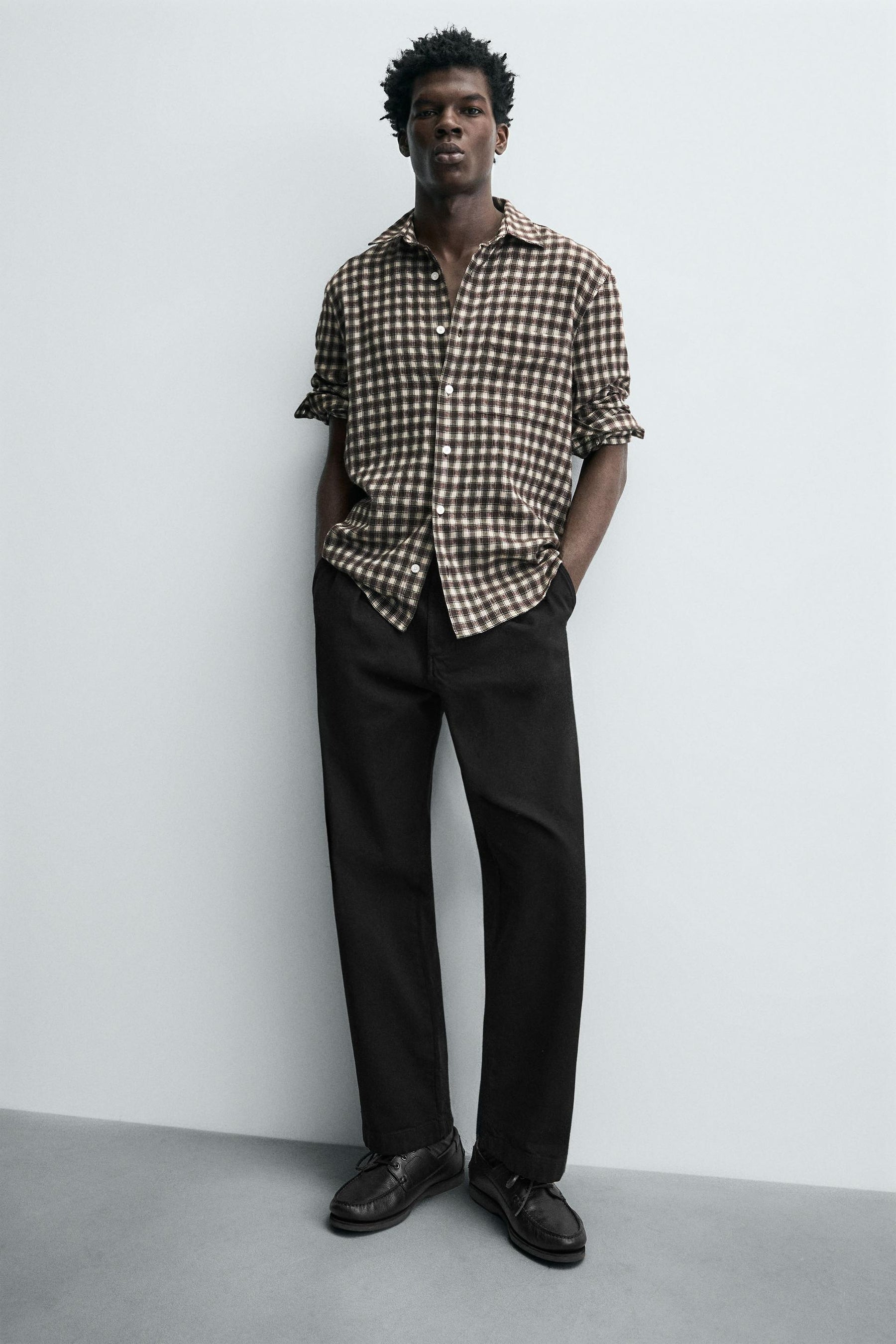 PLEATED RELAXED FIT TROUSERS - Image 5