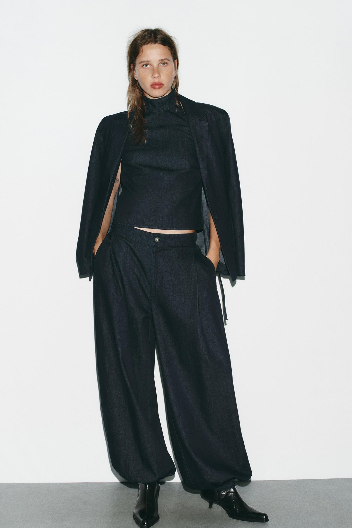 Denim trousers