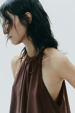 HALTER FLOWING TOP