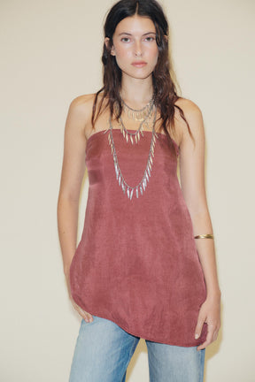Asymmetrisches Bandeau-Top