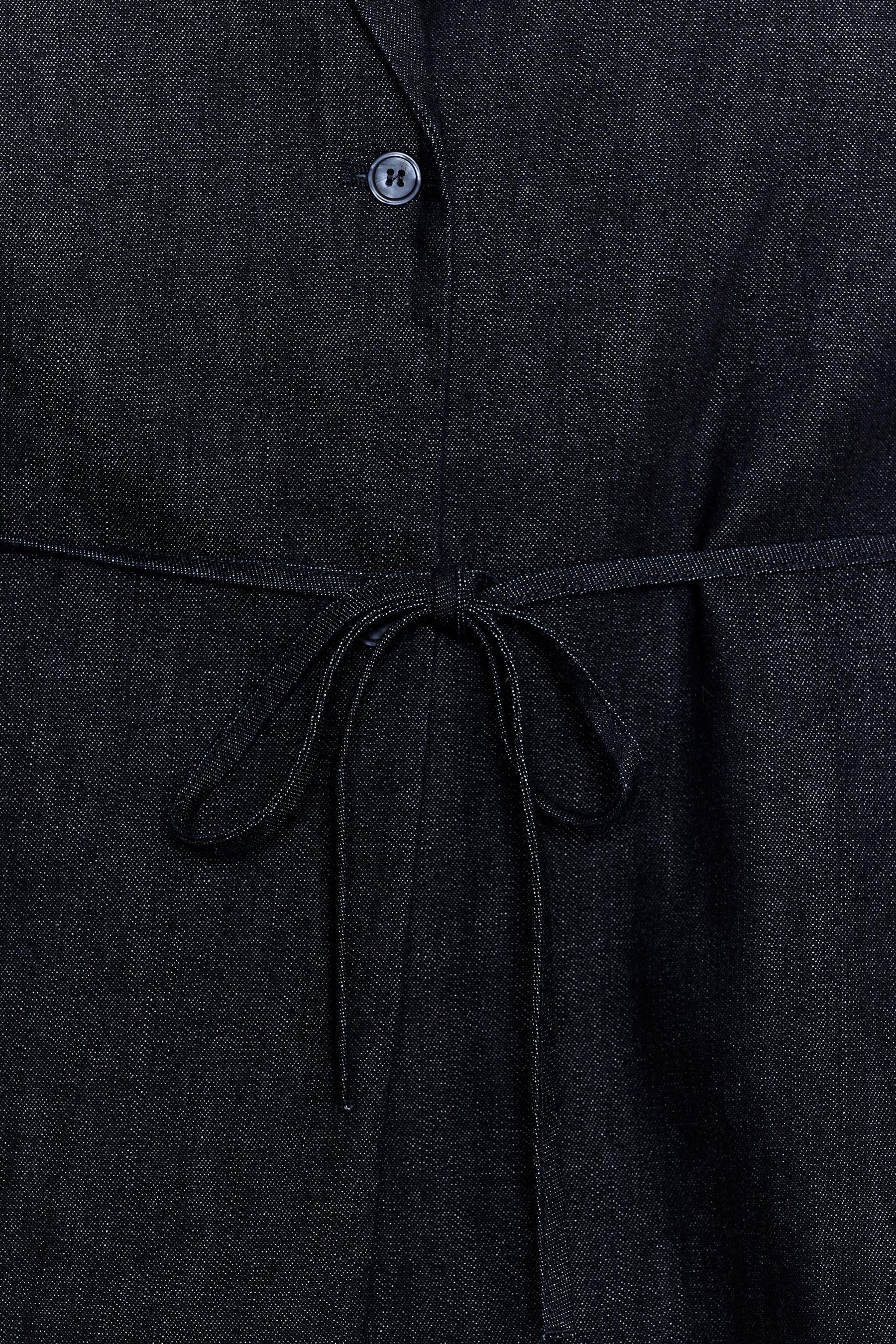 Hemdblazer mit Gürtel