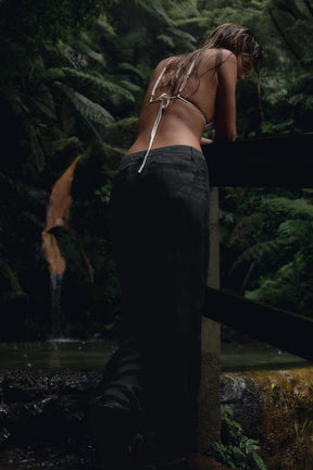 STRAIGHT-LEG TROUSERS