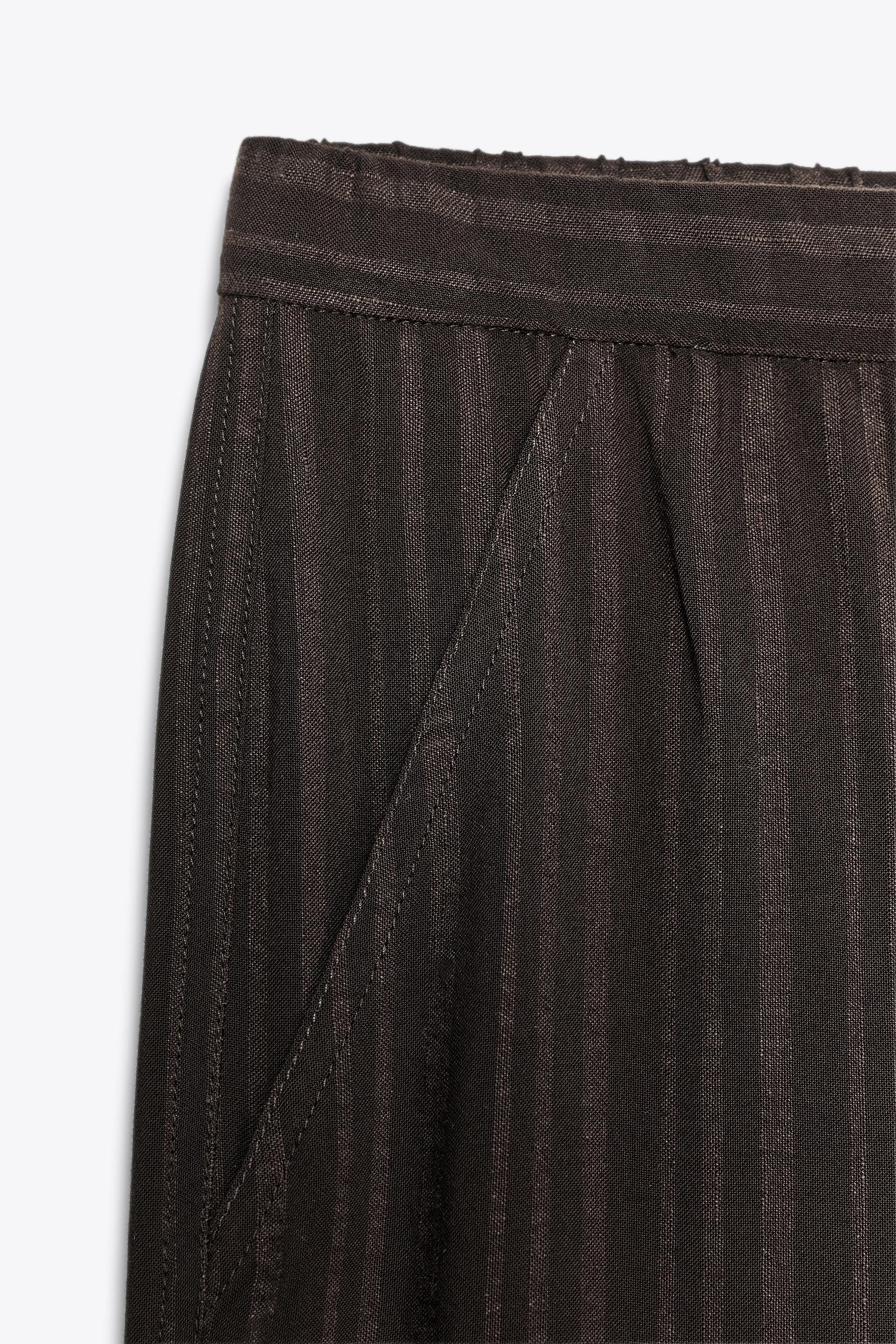 Striped Flowing Trousers