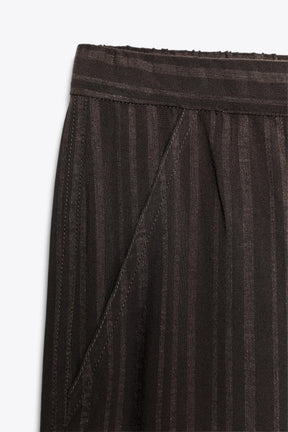 Striped Flowing Trousers