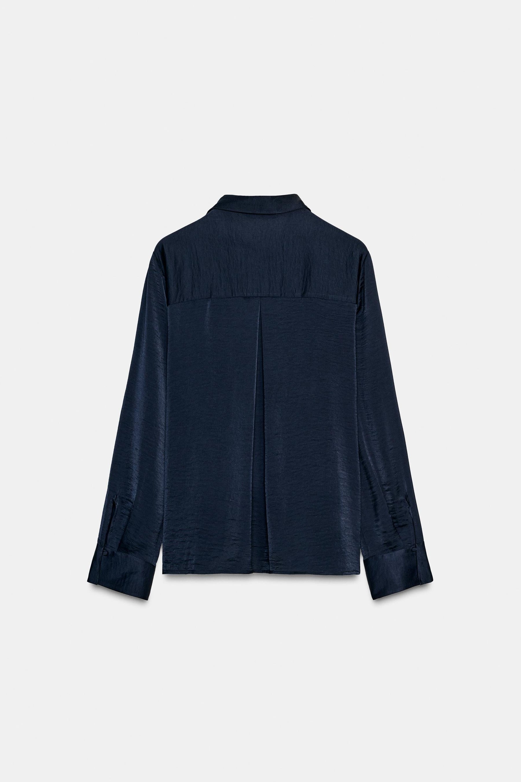 Satin Vent Shirt
