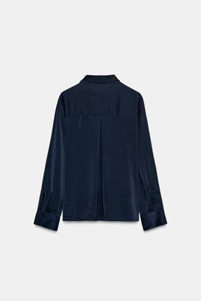 Satin Vent Shirt