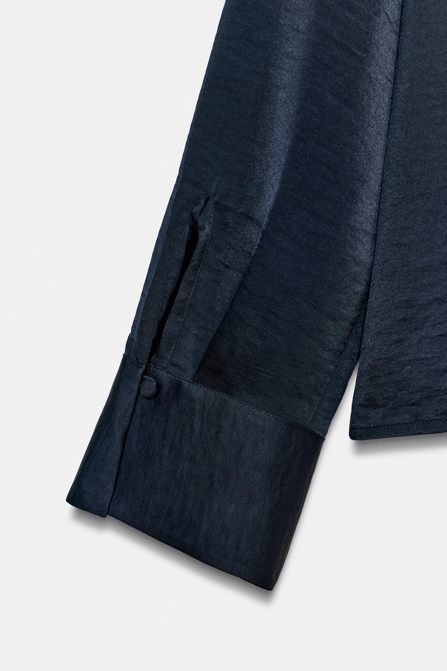 Satin Vent Shirt