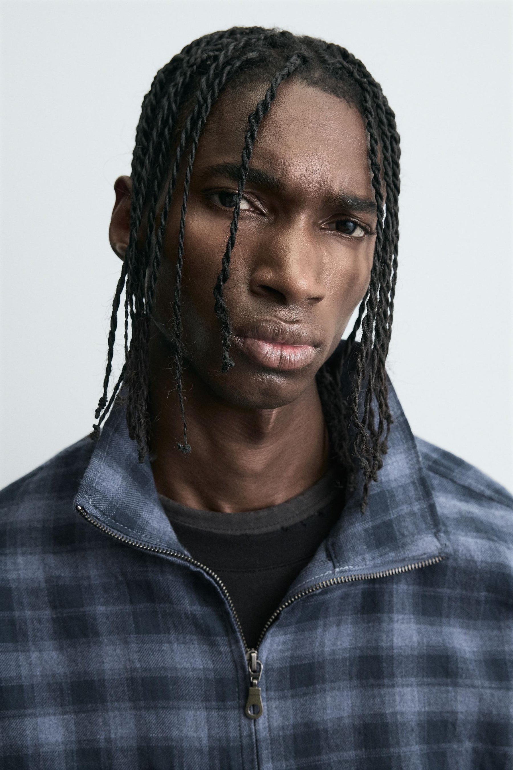 CHECK ZIP-UP SHIRT - Image 6