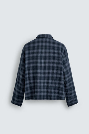 CHECK ZIP-UP SHIRT - Image 7