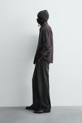 RELAXED FIT CHECK SHIRT - Image 4