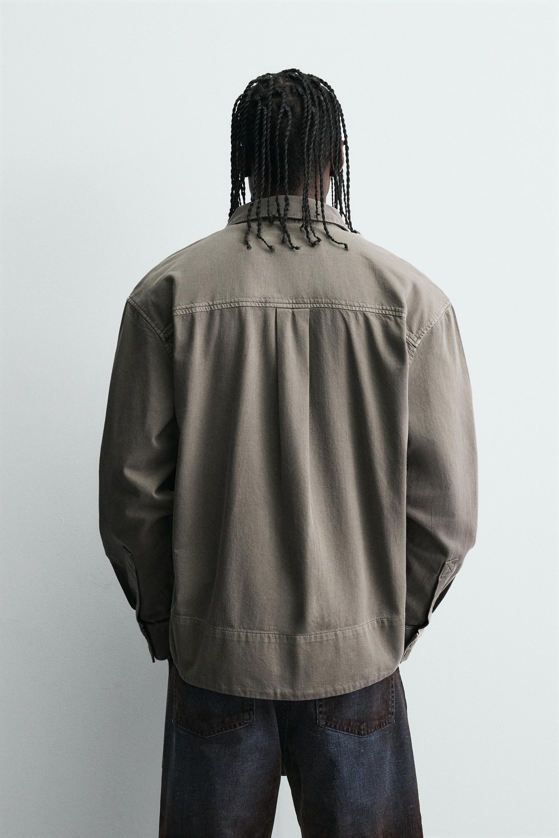 WASHED DENIM SHIRT - Image 3