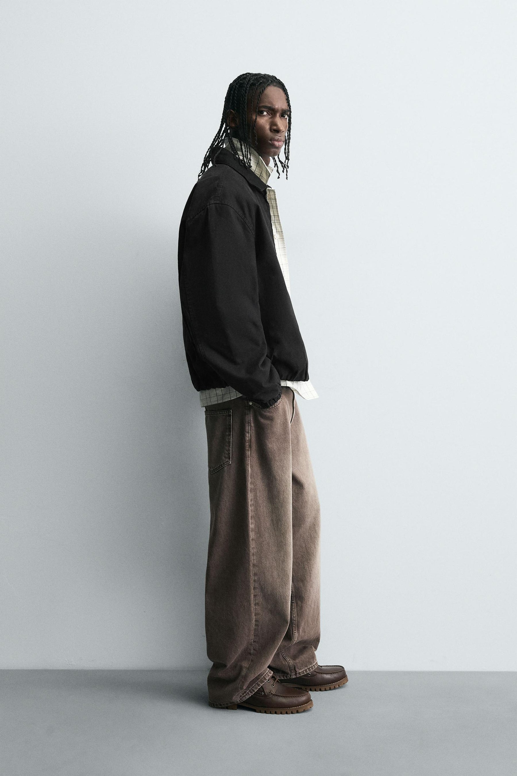 RELAXED FIT ZIP-UP JACKET - Image 3