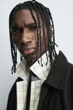 RELAXED FIT ZIP-UP JACKET - Image 4