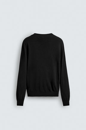 Wollpullover in limitierter Auflage