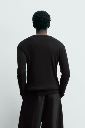 Wollpullover in limitierter Auflage