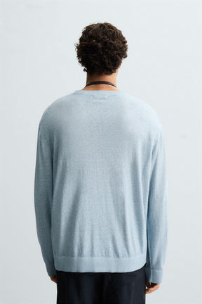 WASHED-EFFECT SWEATER - Image 3