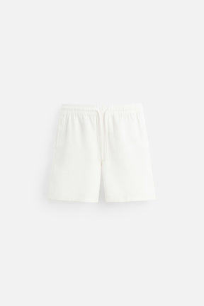 TEXTURED REGULAR FIT BERMUDA SHORTS - Image 7