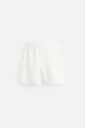 TEXTURED REGULAR FIT BERMUDA SHORTS - Image 8