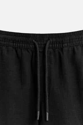 TEXTURED REGULAR FIT BERMUDA SHORTS - Image 9