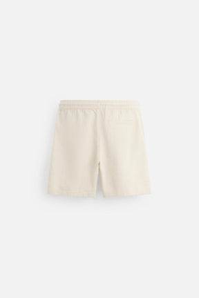 TEXTURED REGULAR FIT BERMUDA SHORTS - Image 7
