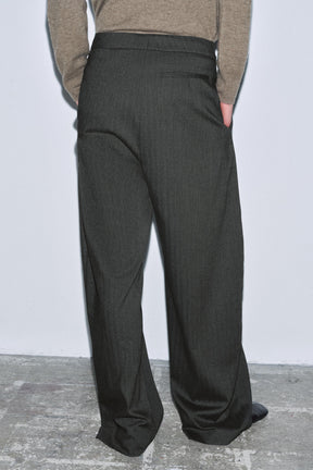 Textured Balloon Trousers