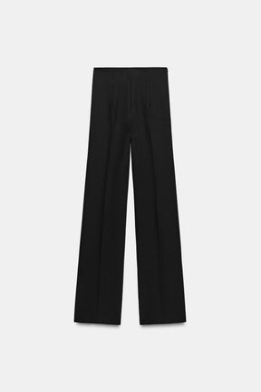 Flare Trousers With Vents