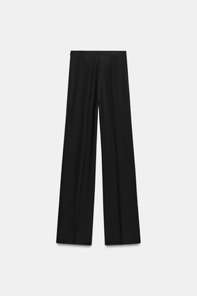 Flare Trousers With Vents