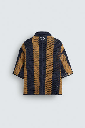 CROCHET PATCH SHIRT - Image 7