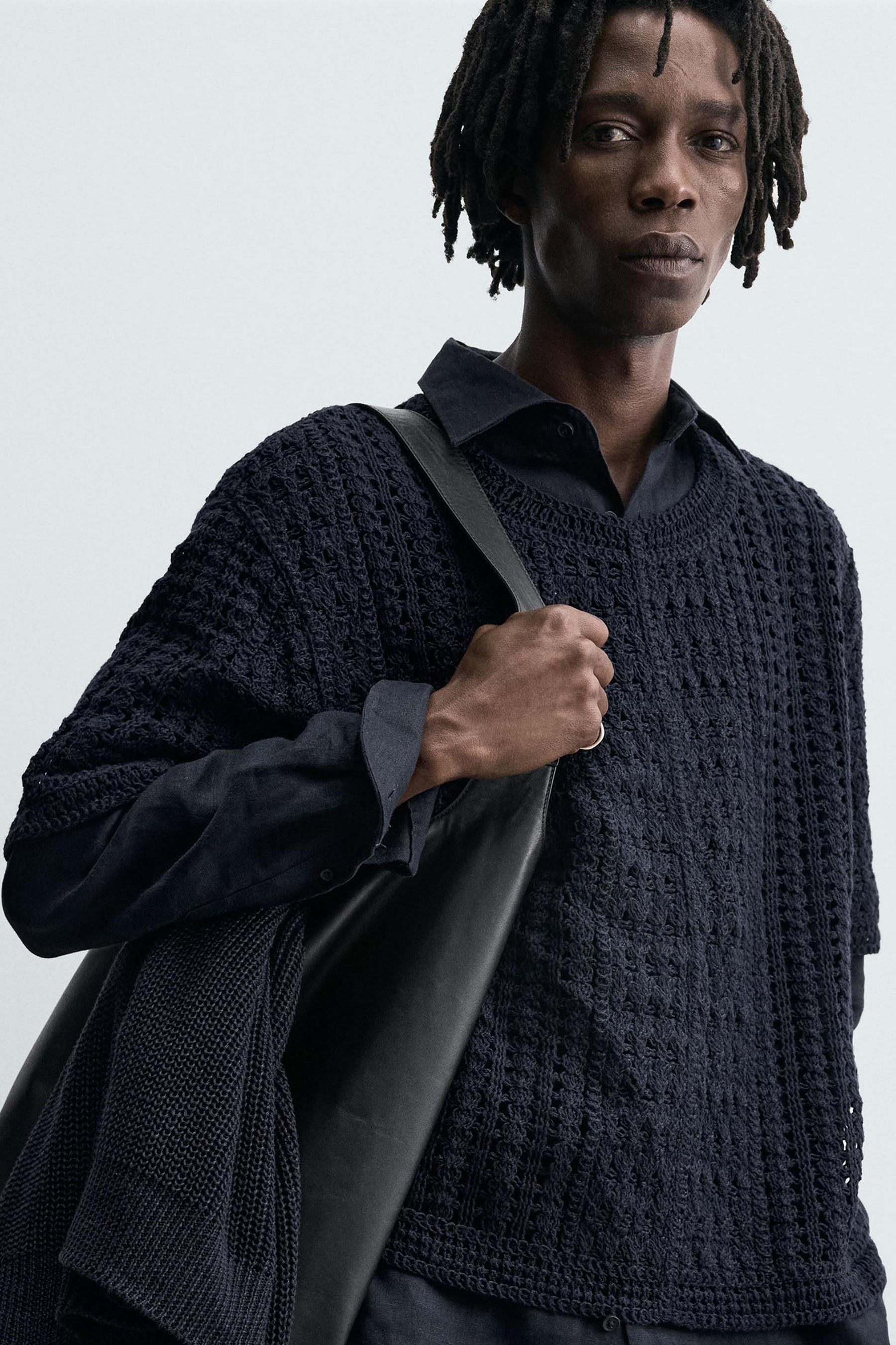 CROCHET TEXTURED T-SHIRT - Image 5