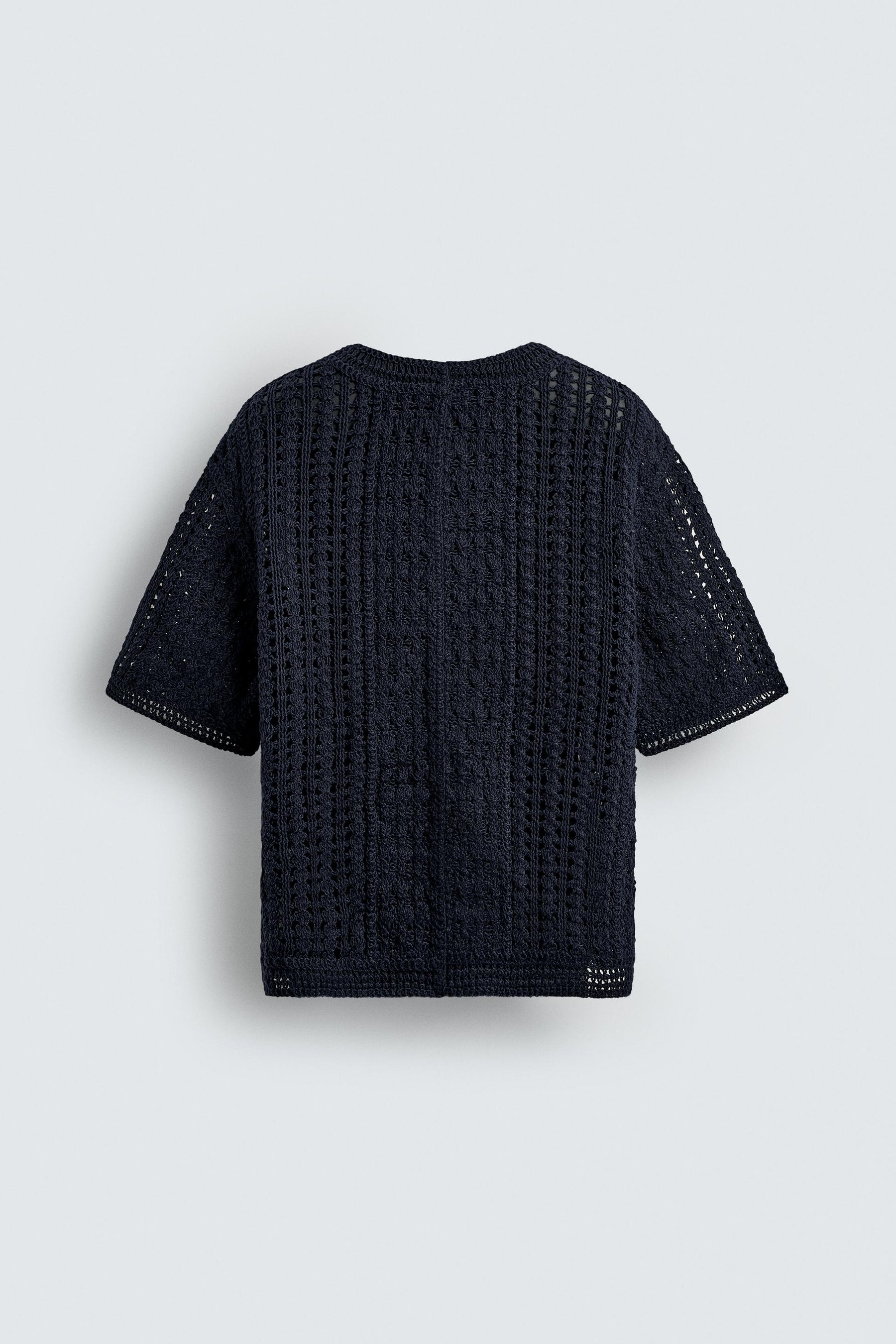 CROCHET TEXTURED T-SHIRT - Image 7