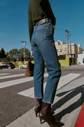 High Waisted Mom Jeans