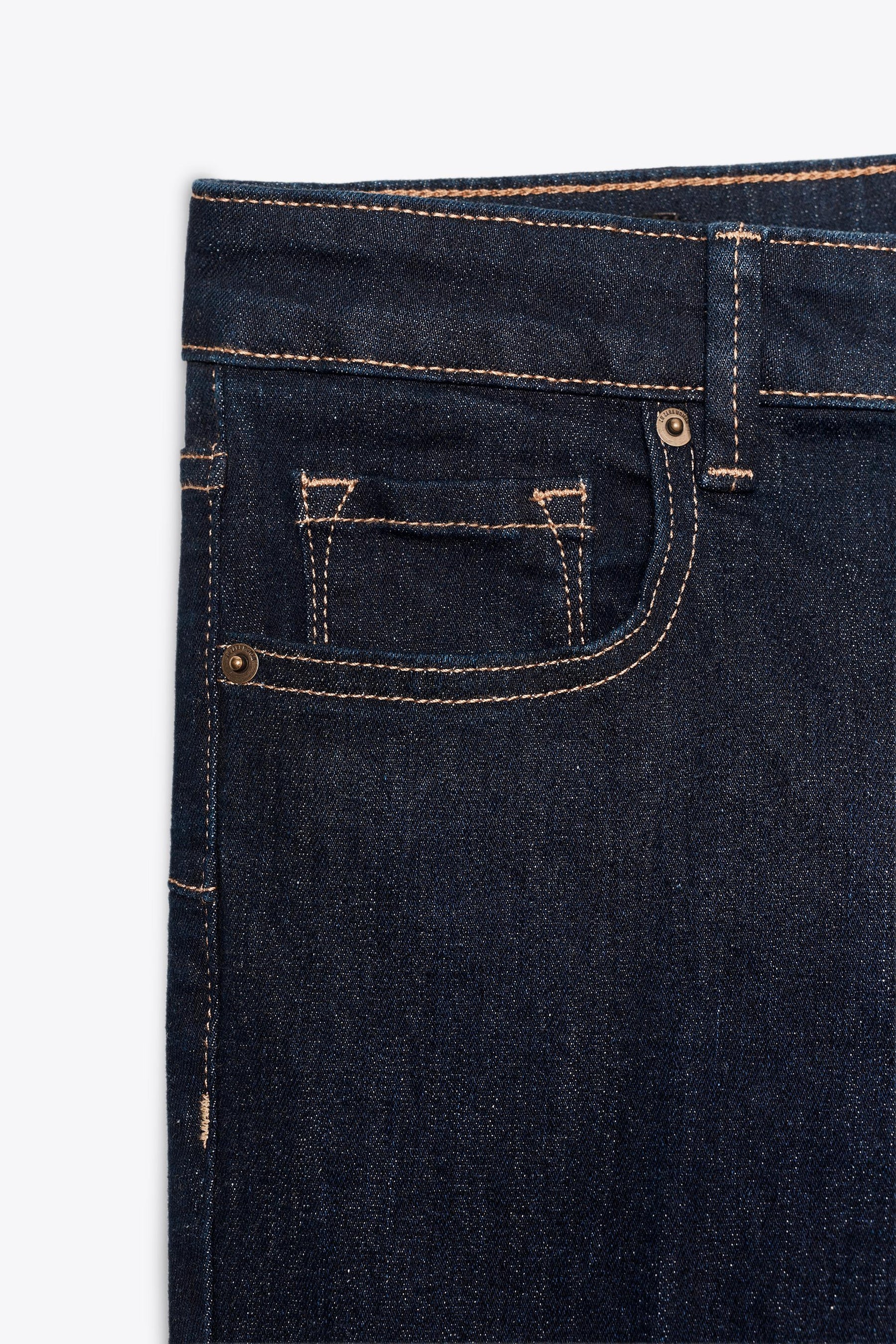 High-waist Bootcut Jeans