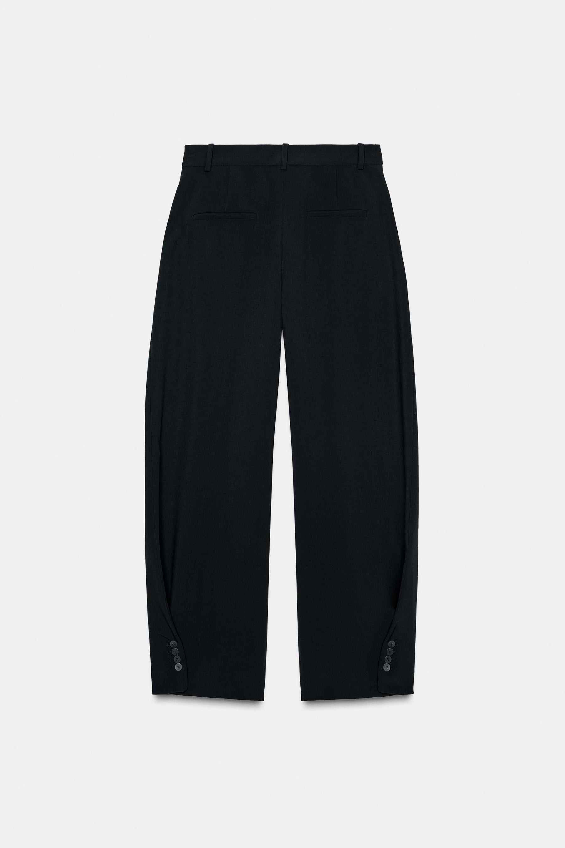 Balloon Trousers with Buttons