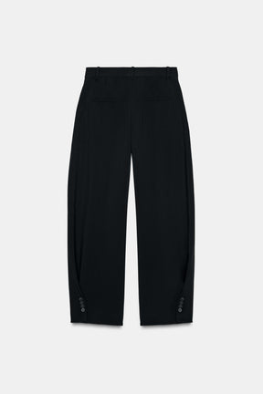 Balloon Trousers with Buttons