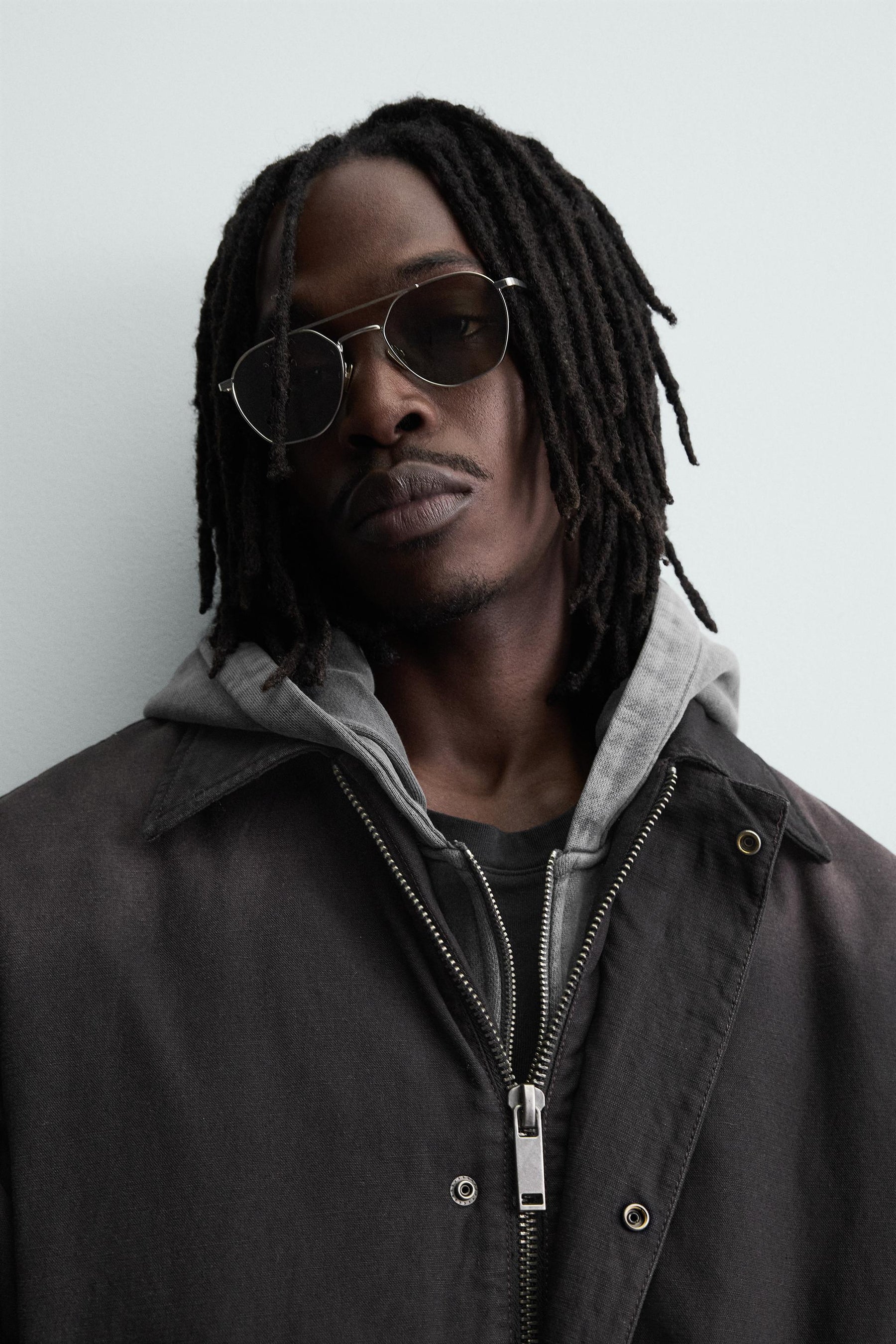 FADED DENIM COAT - Image 5