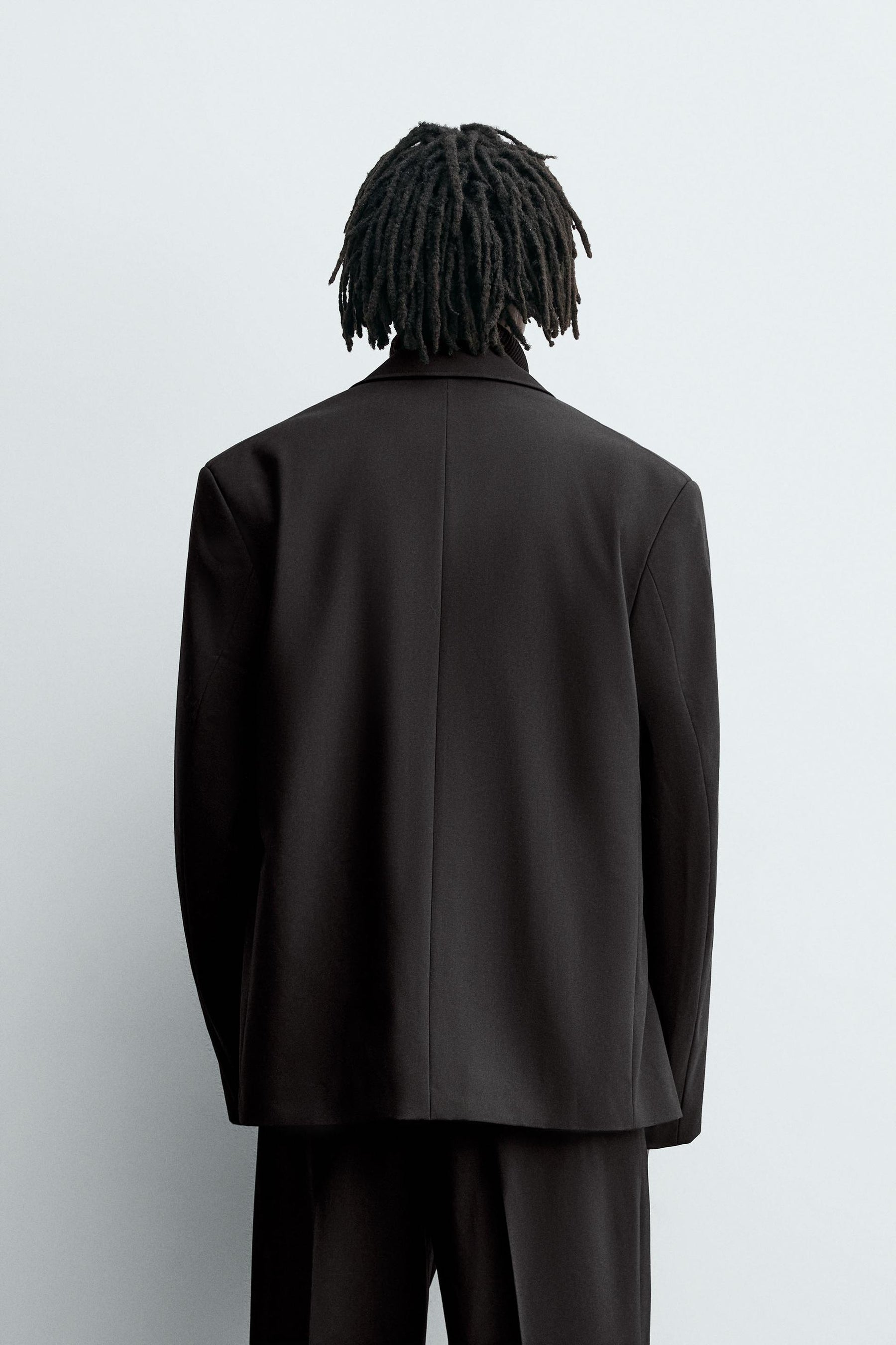 DETACHABLE LAPEL BLAZER SUIT - Image 3