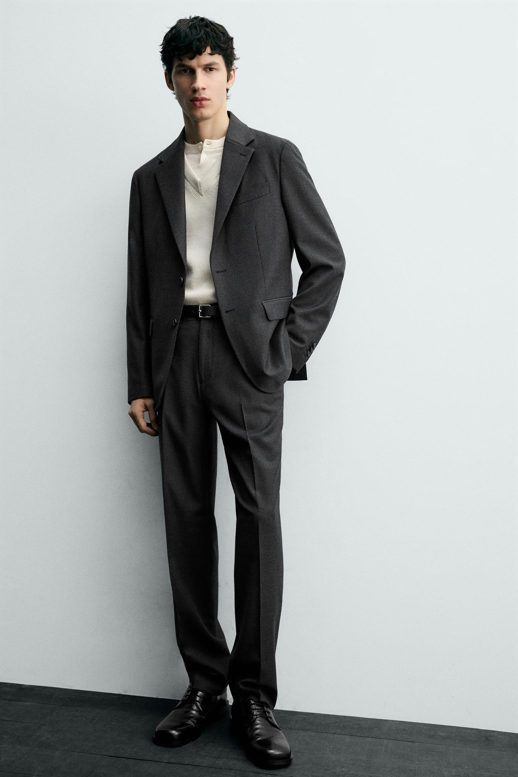 WOOL SUIT TROUSERS - Image 6