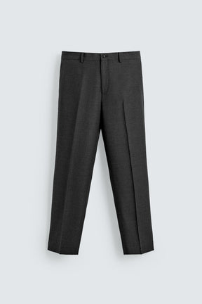 WOOL SUIT TROUSERS - Image 7
