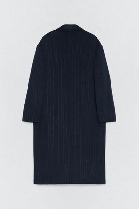 SOSHIOTSUKI X PINSTRIPE OVERSIZE FIT COAT - Image 4