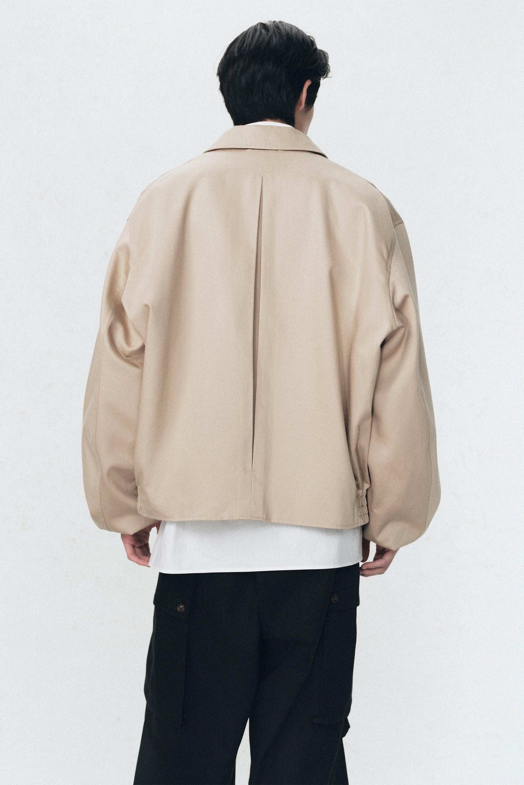 Jacke in lockerer Passform