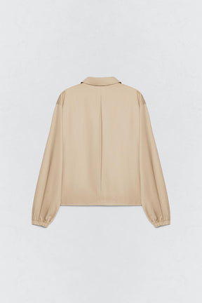 Jacke in lockerer Passform